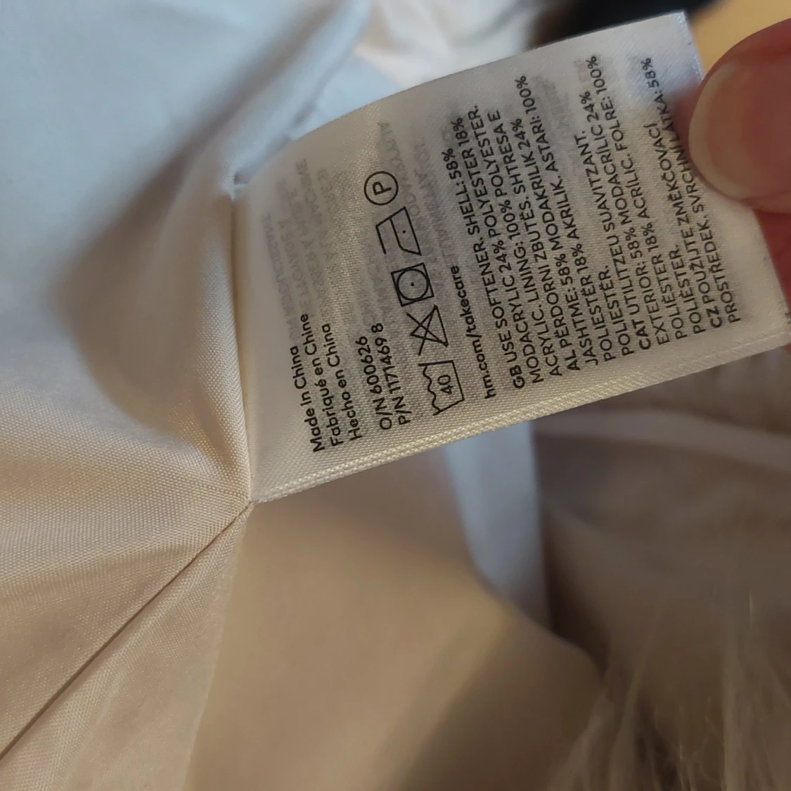 Naturvit afghan fuskpälsjackal - 92