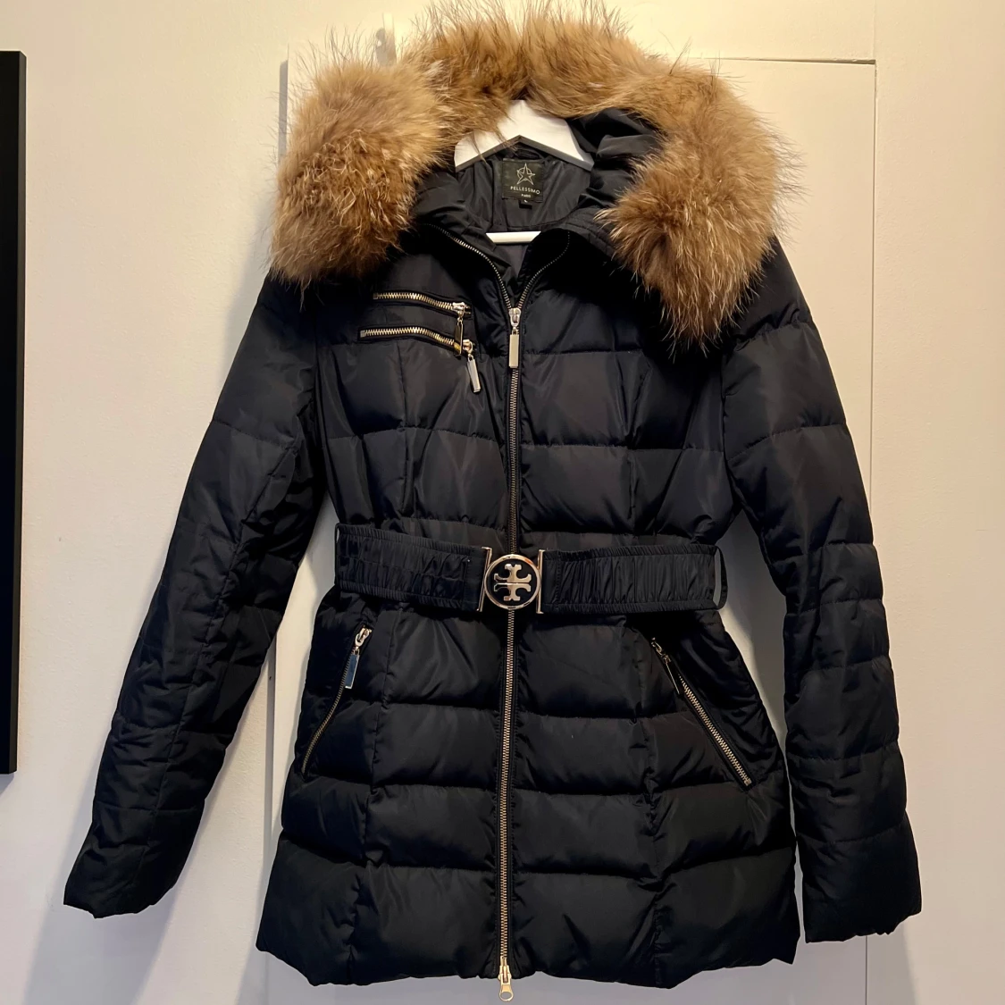 Marinblå dunjacka från Pellessimo - oanvänd!