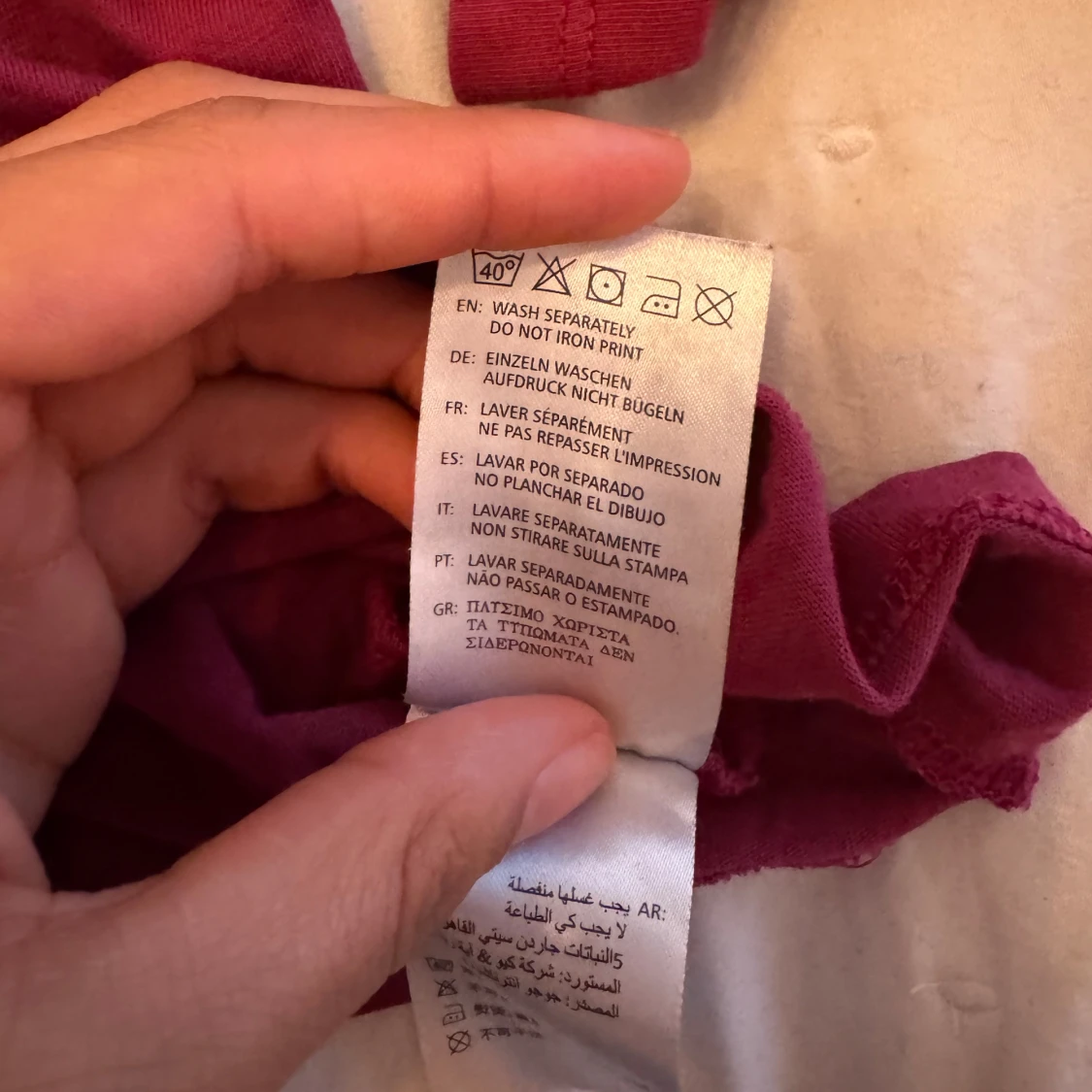 Lila långärmad tröja från GANT - 92