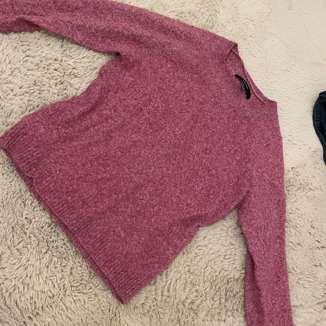 Rosa stickad tröja från Vero Moda - 90