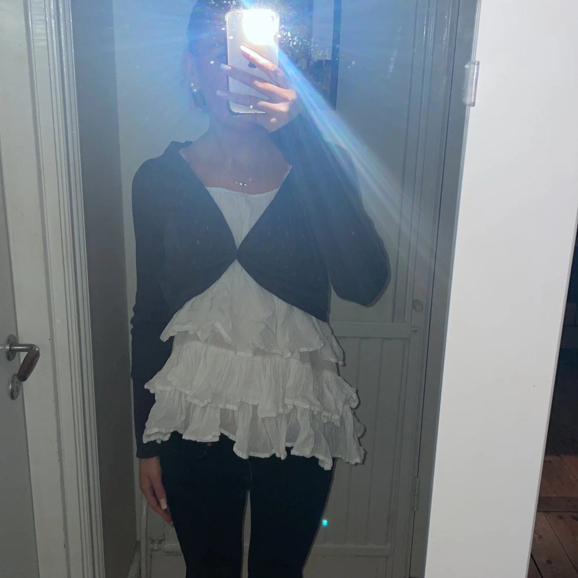 Mörkgrå bolerotopp - 90