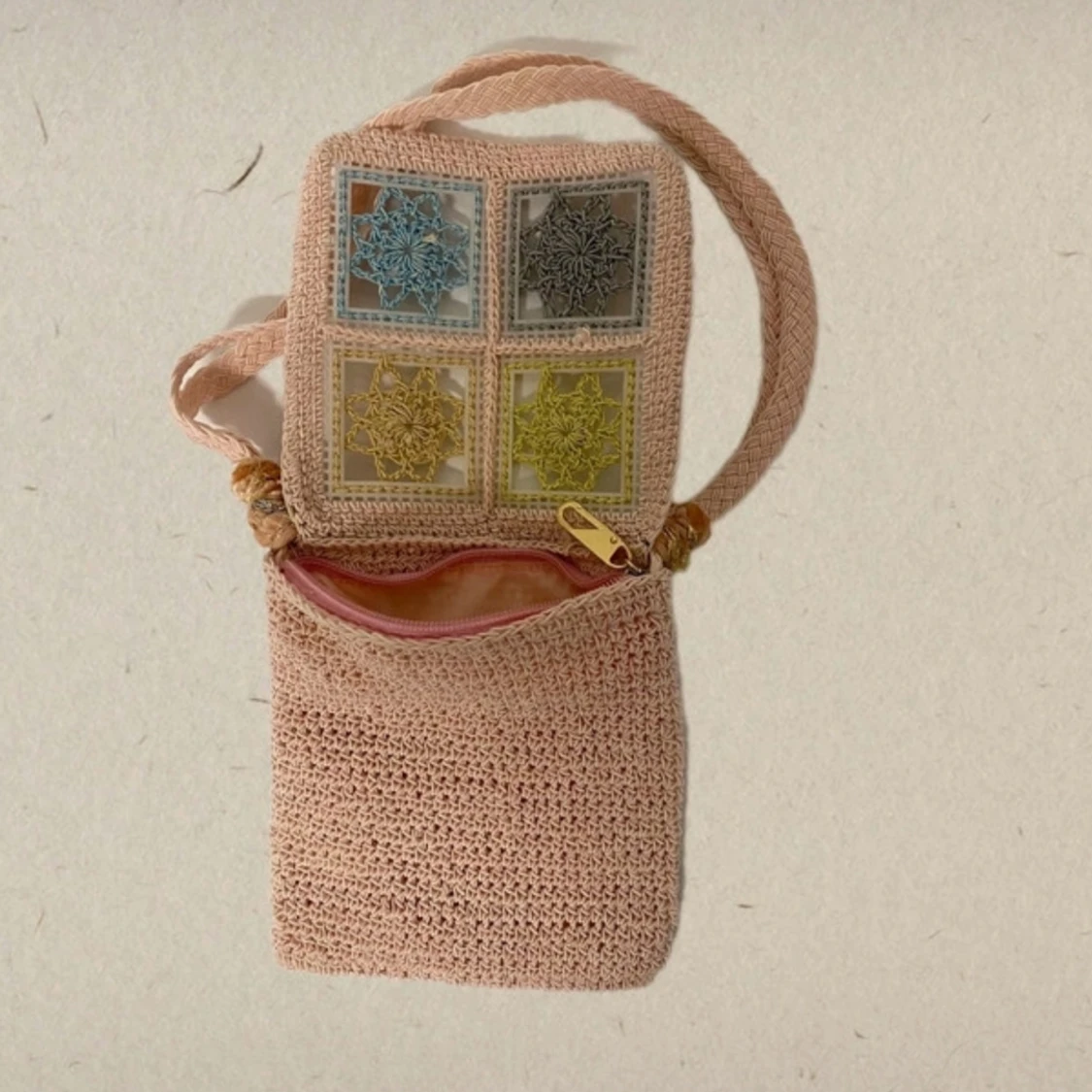 Virkad mini disco Ibiza handväska  - 91