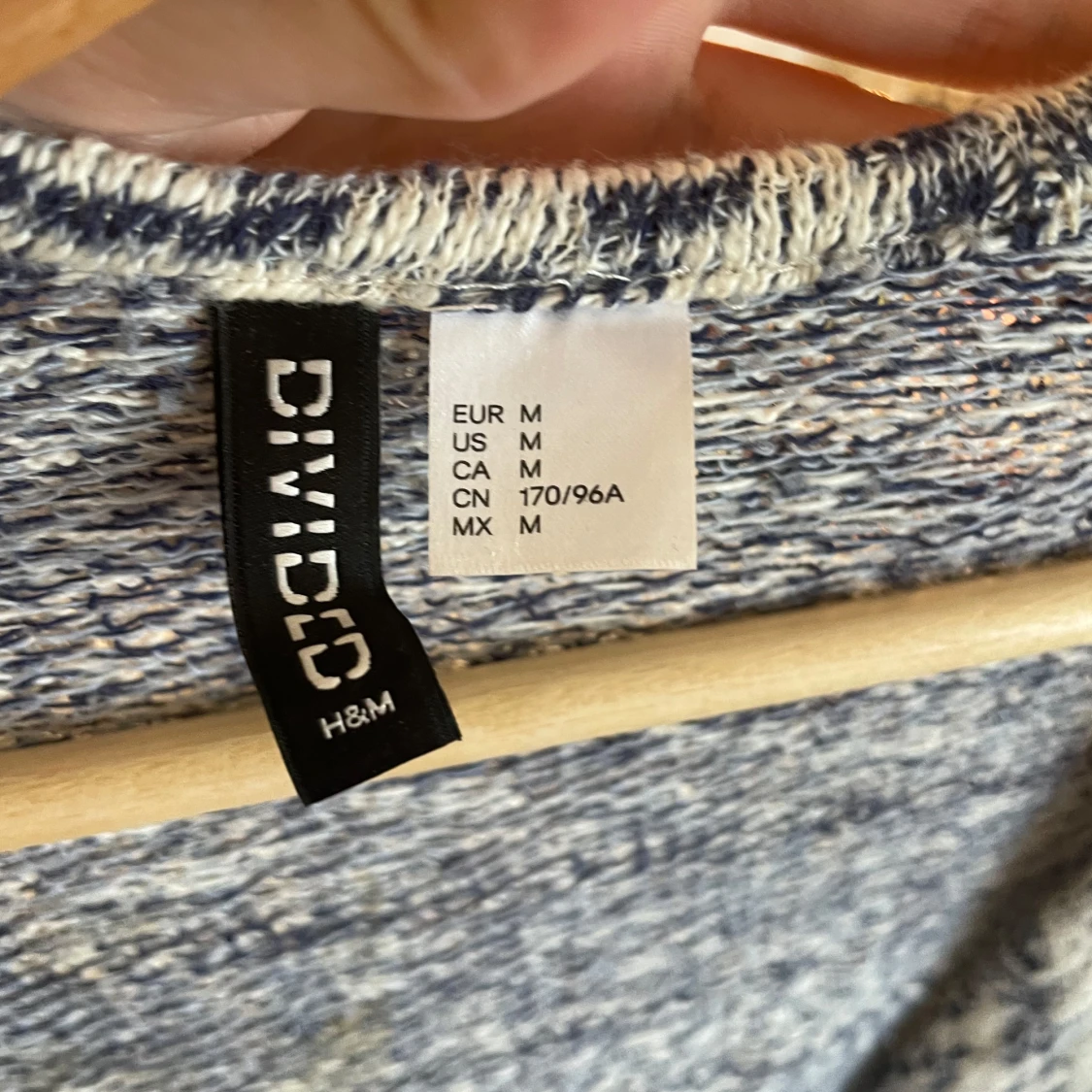 Stickad poncho  - 91