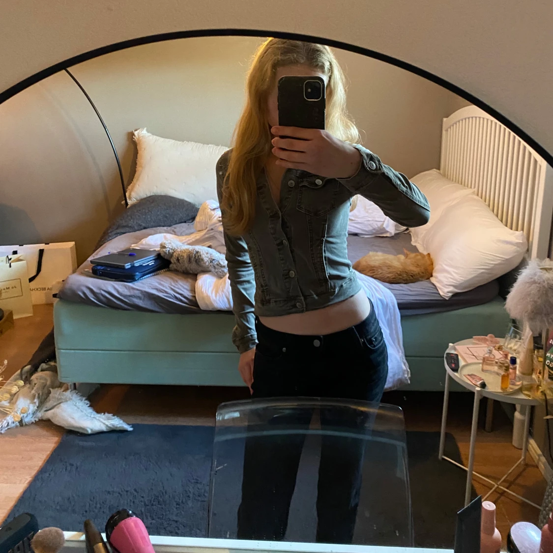 Höstlig jeans topp🍂