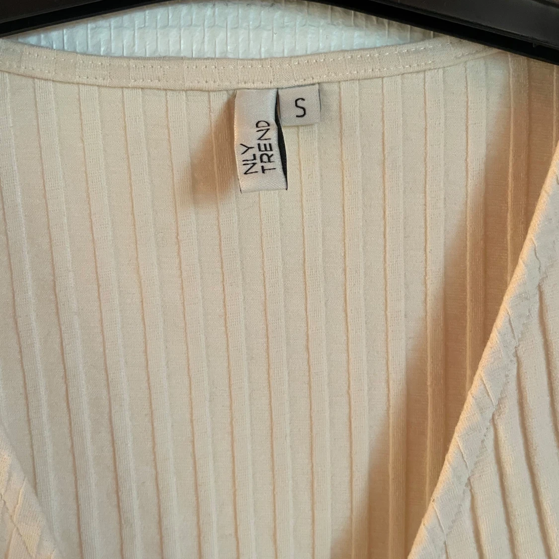 Beige / vit Tröja  - 91