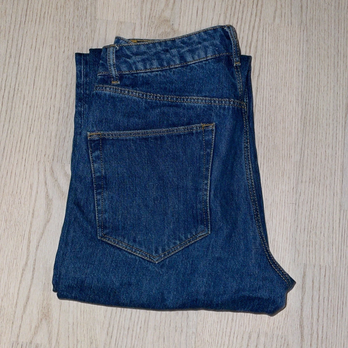 Blå jeansbyxor från Asos