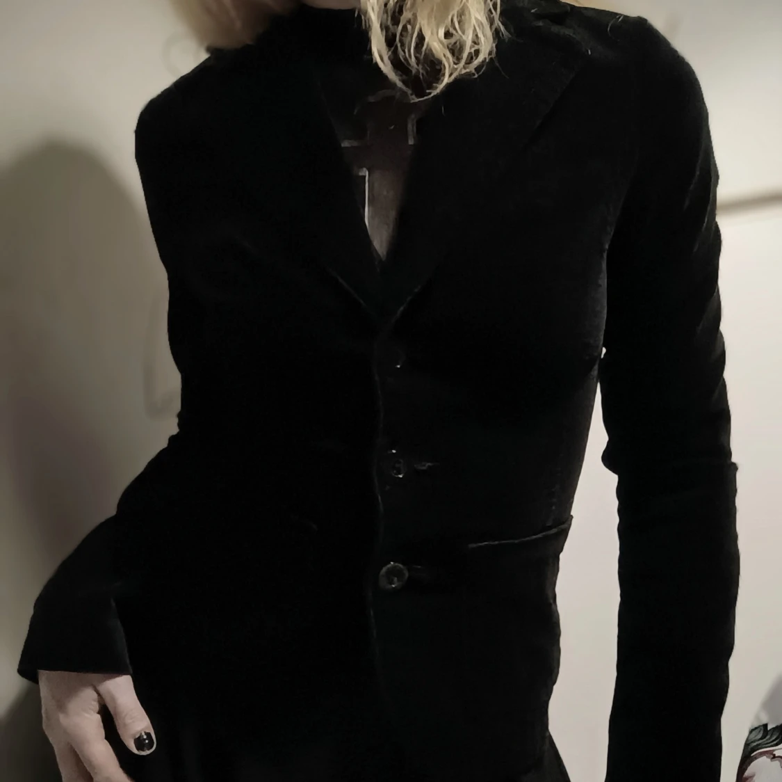 Svart sammet kavaj - 3