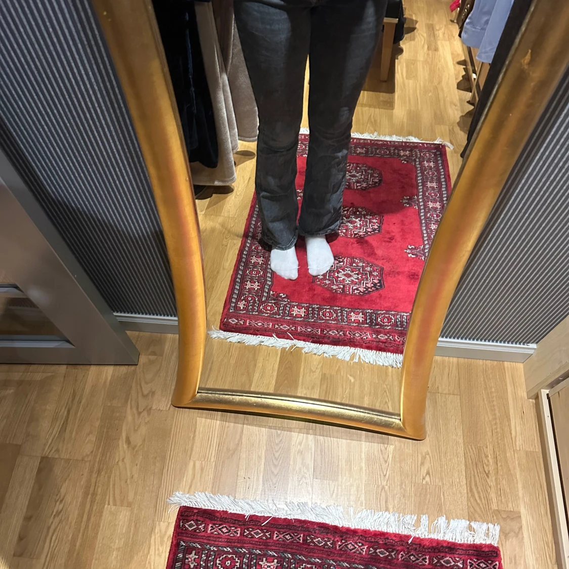 Svarta jeans med bootcut - 90