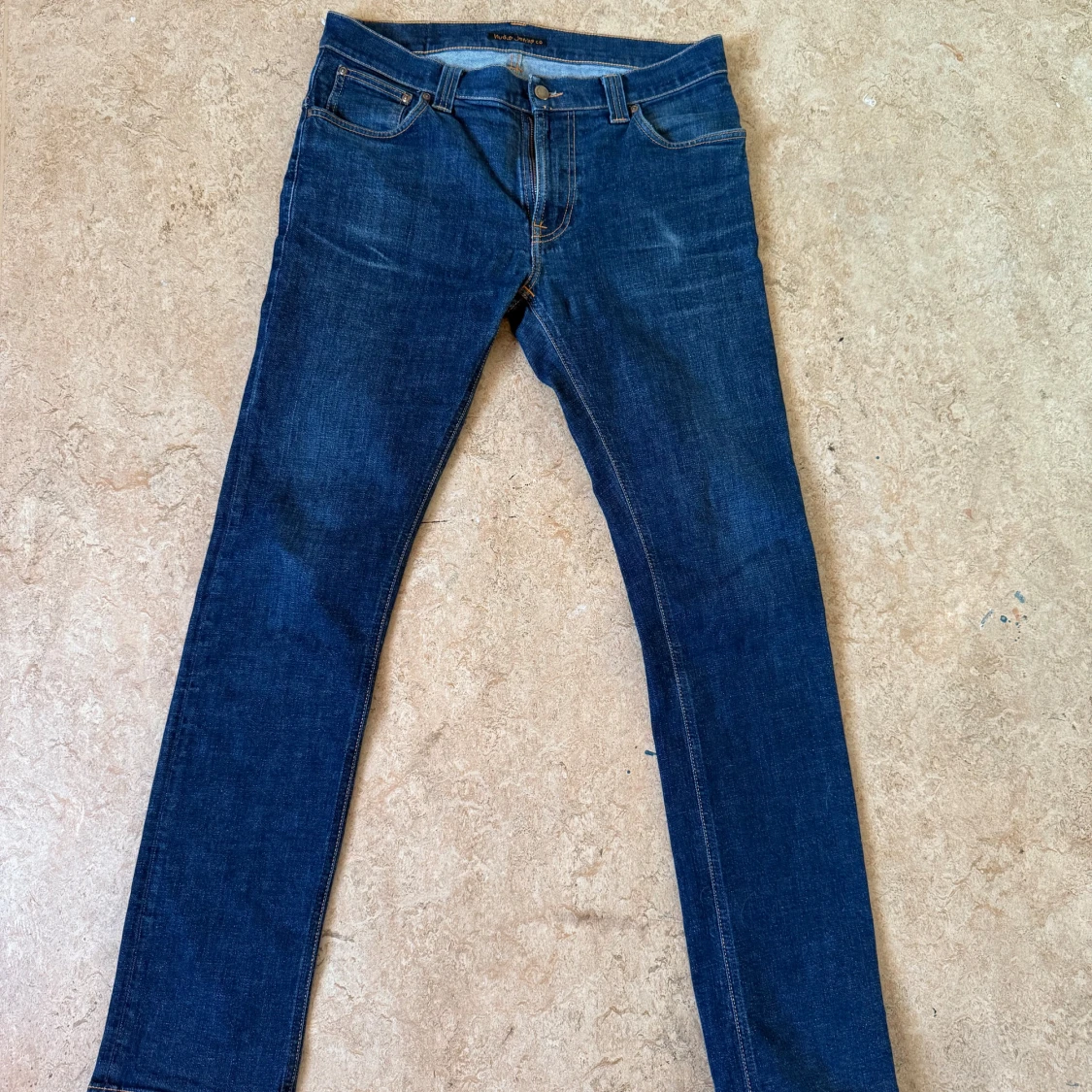 Blå jeans från Nudie Jeans - 90