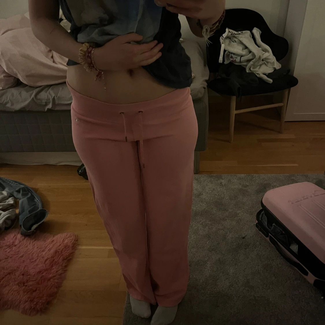 Rosa mjukisbyxor från Champion