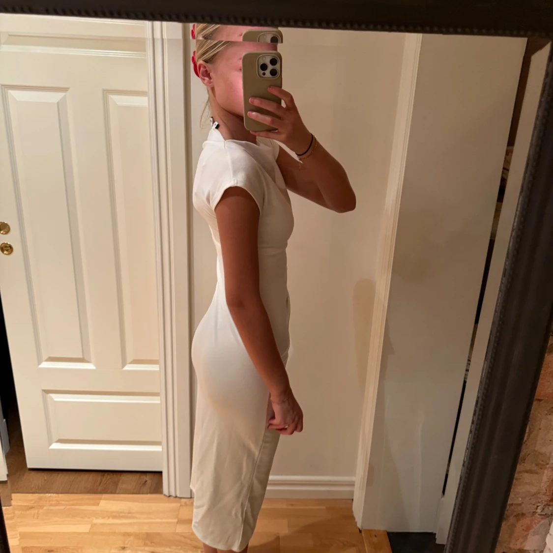 Vit klänning - 90