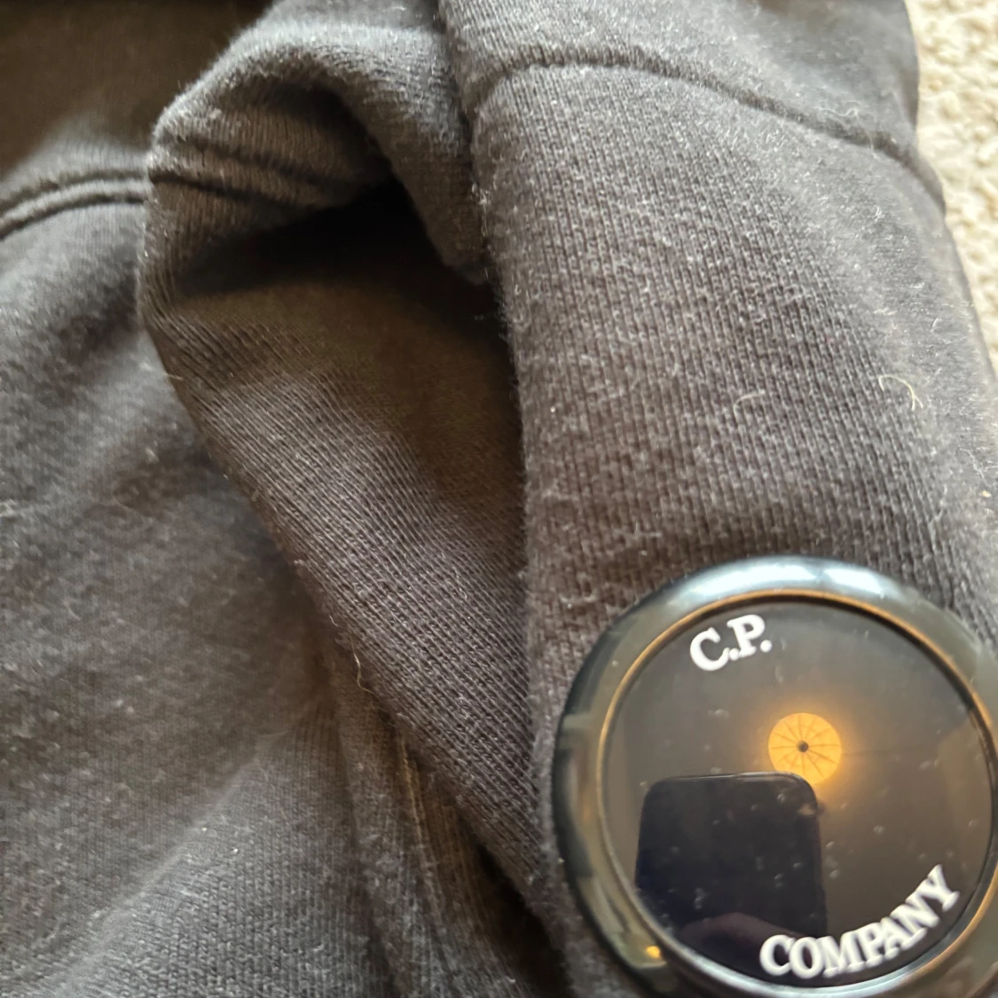 Svart hoodie från C.P. Company - 90