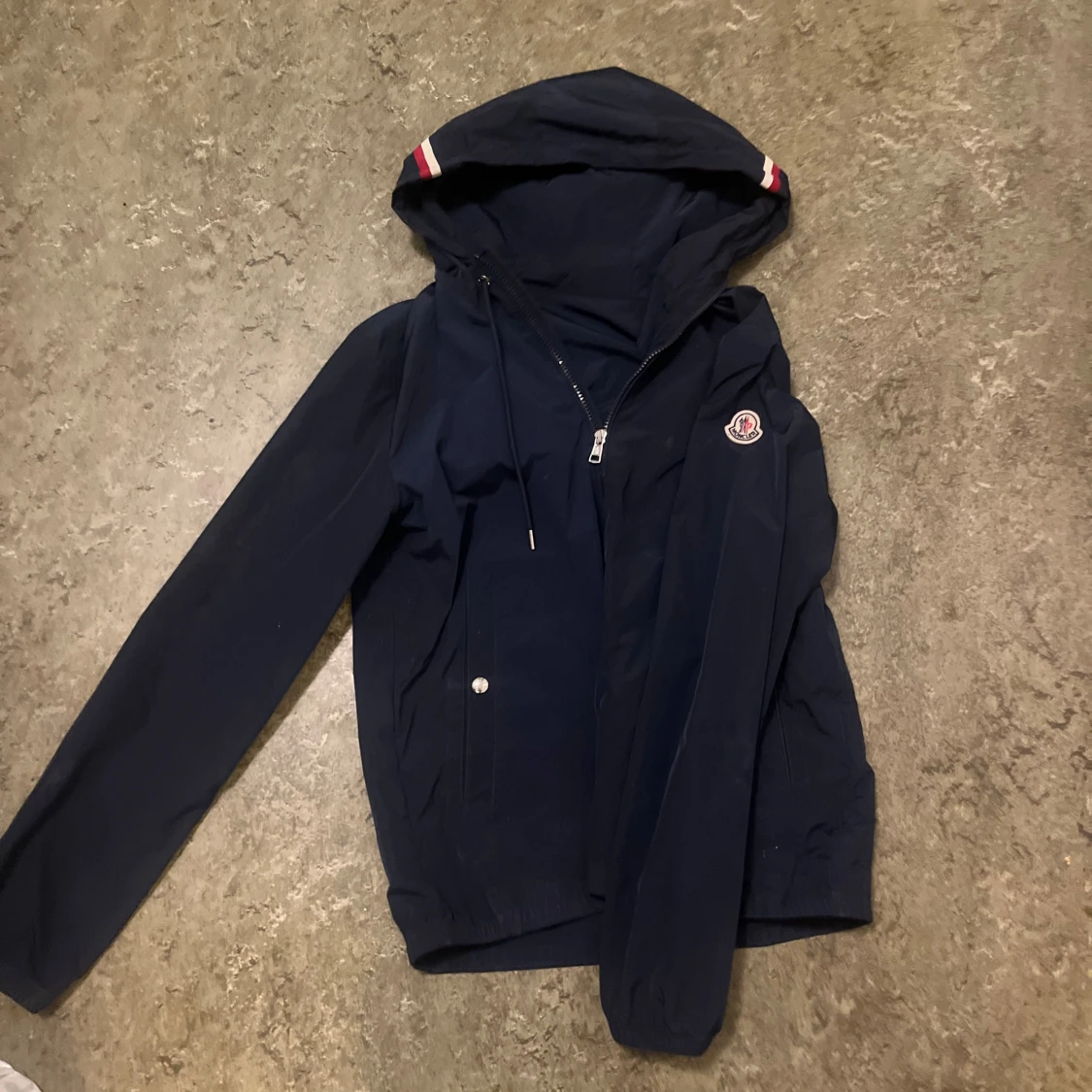 Mörkblå windbreaker från Moncler - 90