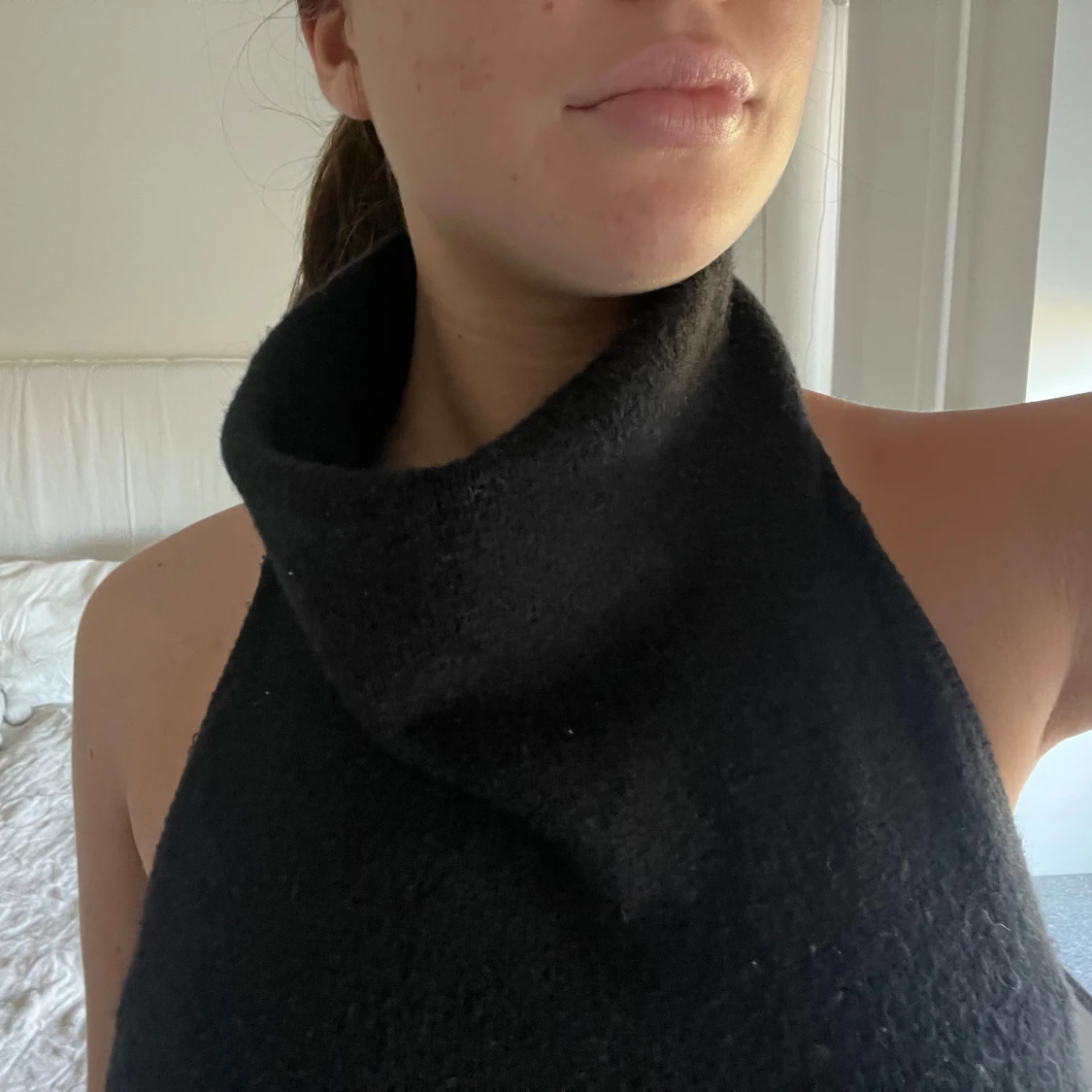 Stickad långklänning  - 92