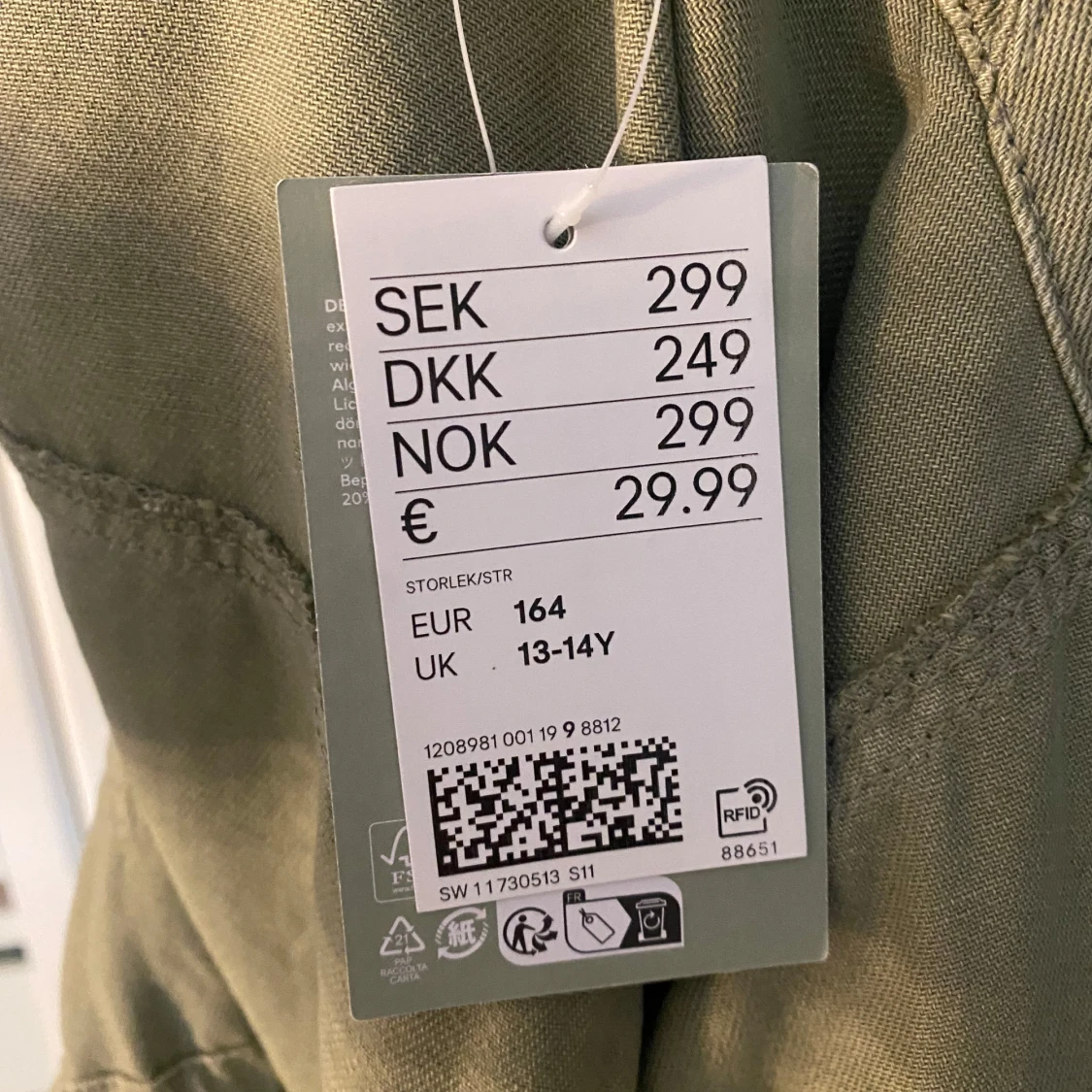 Grön Jeansjacka - 93