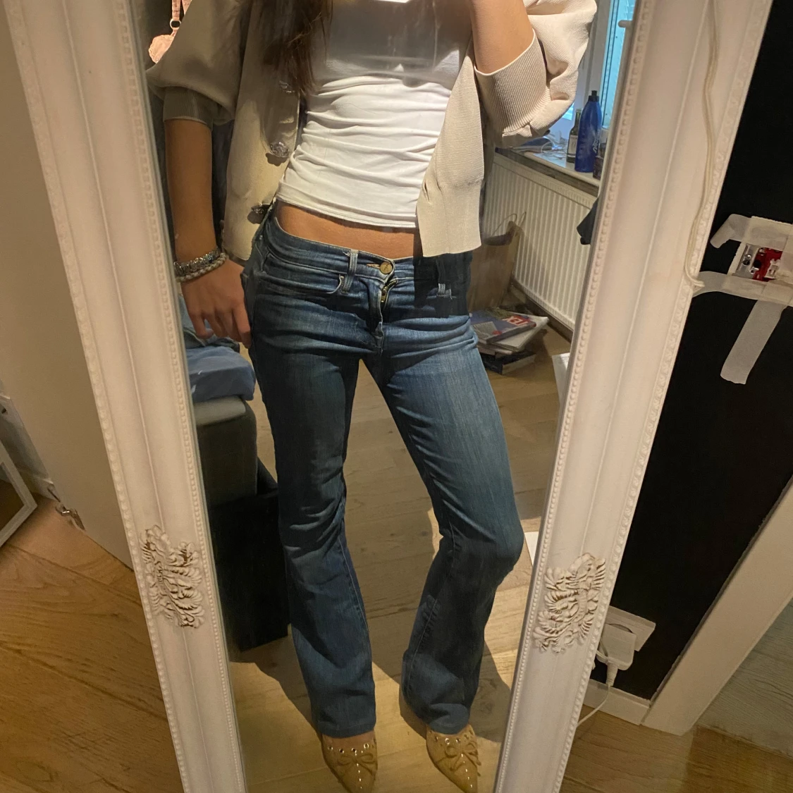 Utsvängda jeans - 90