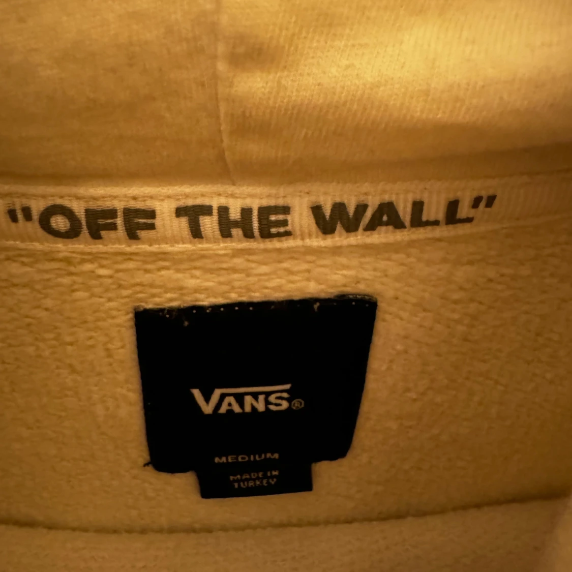 Vit hoodie från Vans - 90