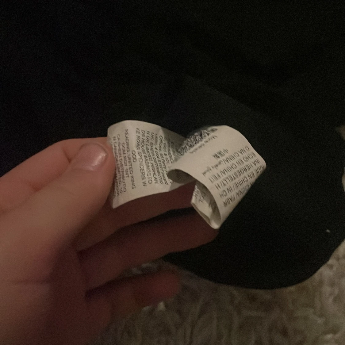 Svart topp från Shein - 93