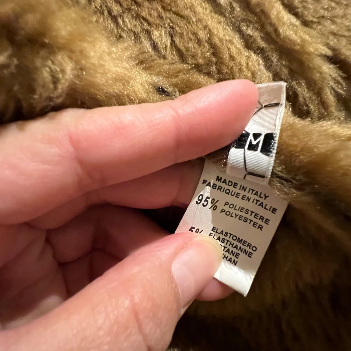 Camouflagejacka med fuskpäls - 91