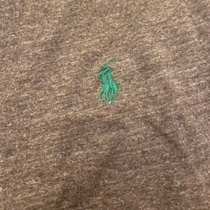 Brun långärmad tröja från Polo Ralph Lauren - Säljer en brun långärmad tröja från Polo Ralph Lauren i storlek L. Tröjan har en klassisk design med ett grönt broderat märke på bröstet. Perfekt för höst och vinter, gjord i mjukt material för extra komfort. Passar både till vardags och lite finare tillfällen.