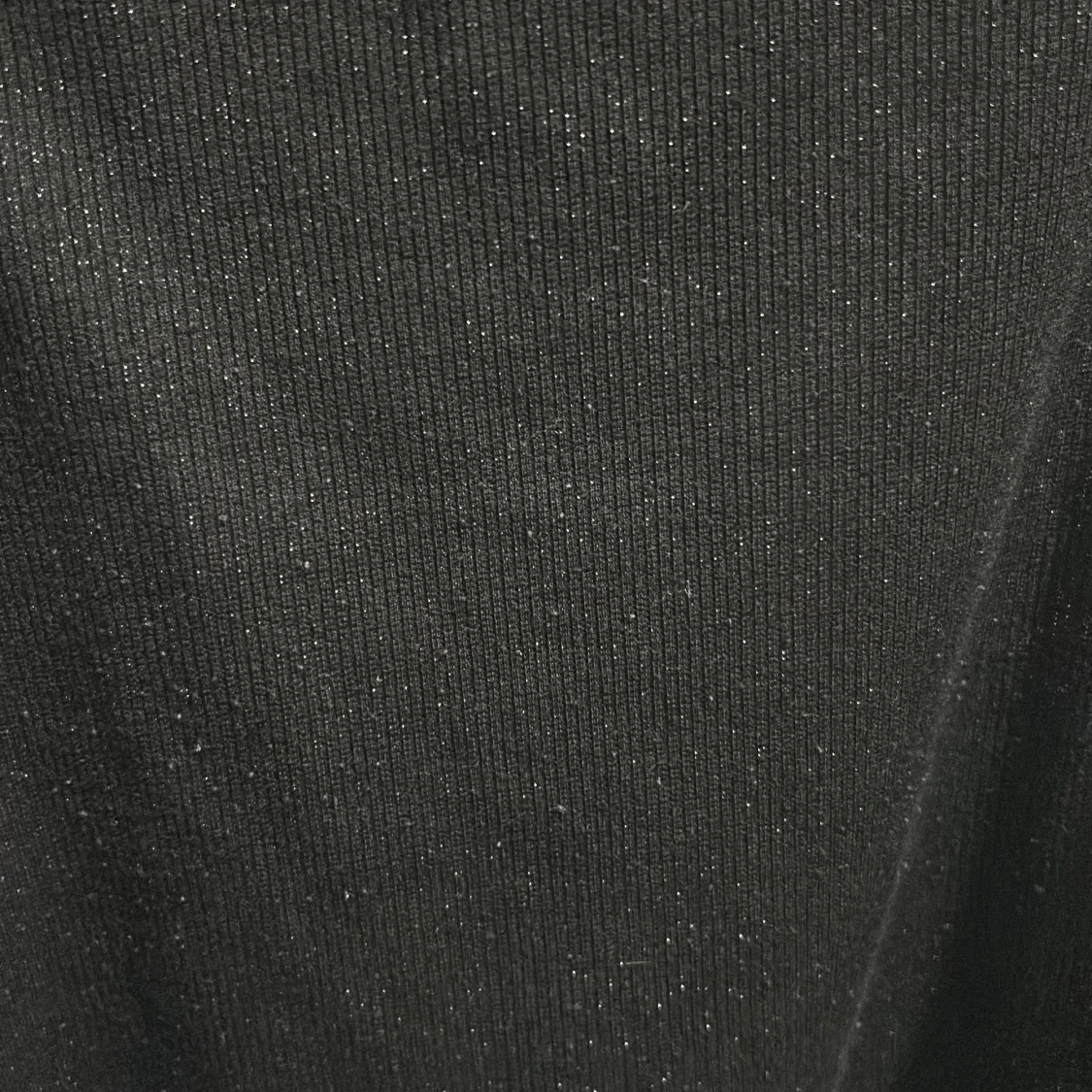 Svart glittrig croppad topp från H&M - 91