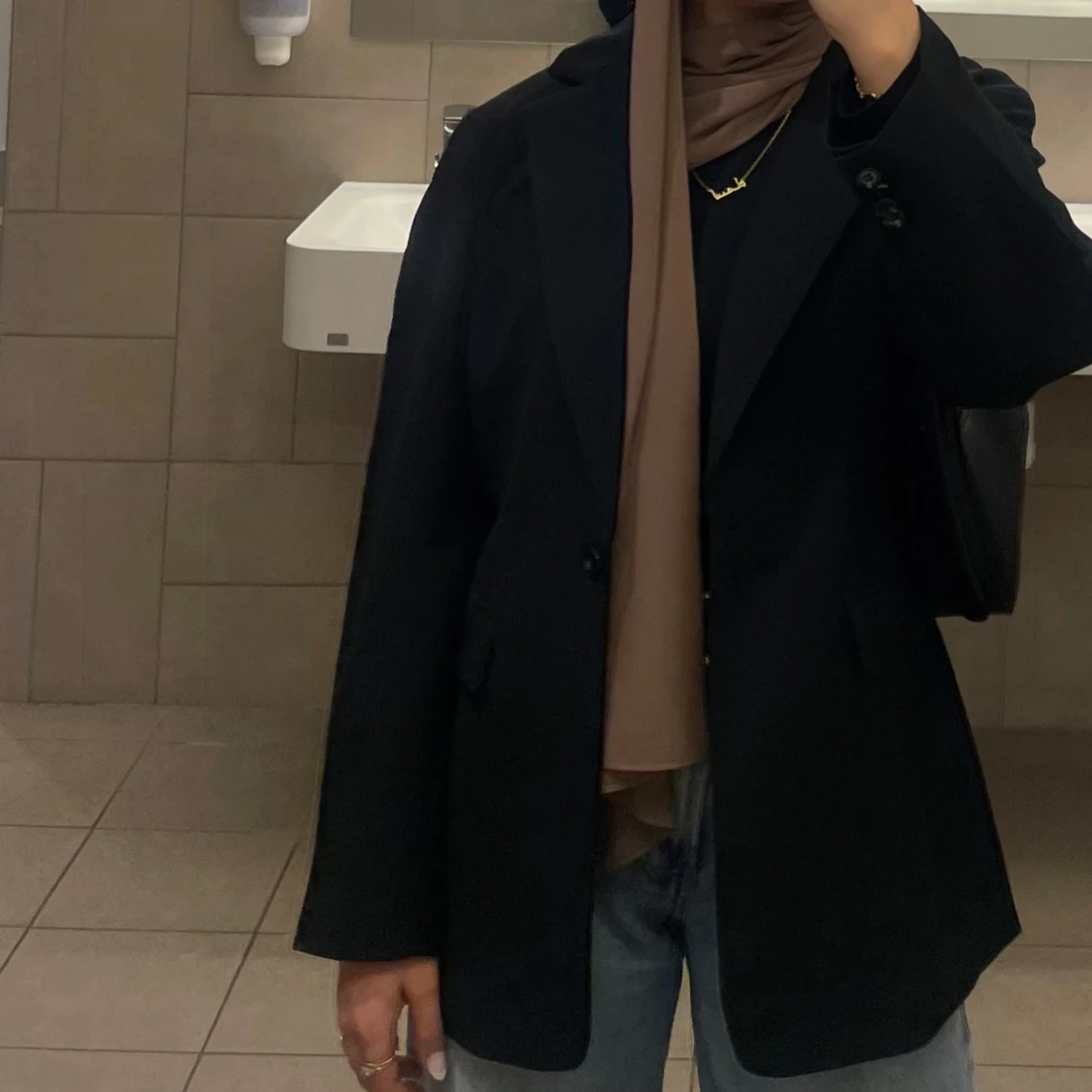 Svart kavaj från H&M