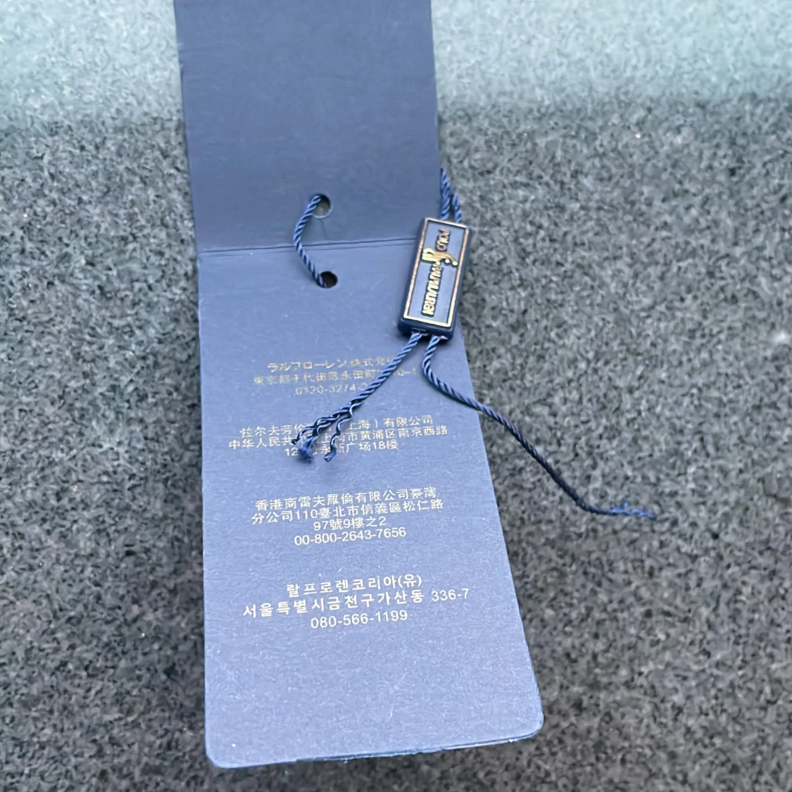 Grå kabelstickad tröja från Polo Ralph Lauren - 3