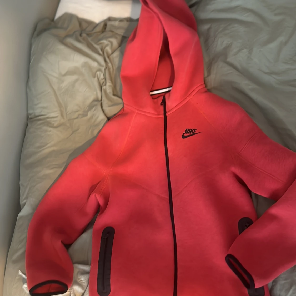 Nike tech fleece röd - 90