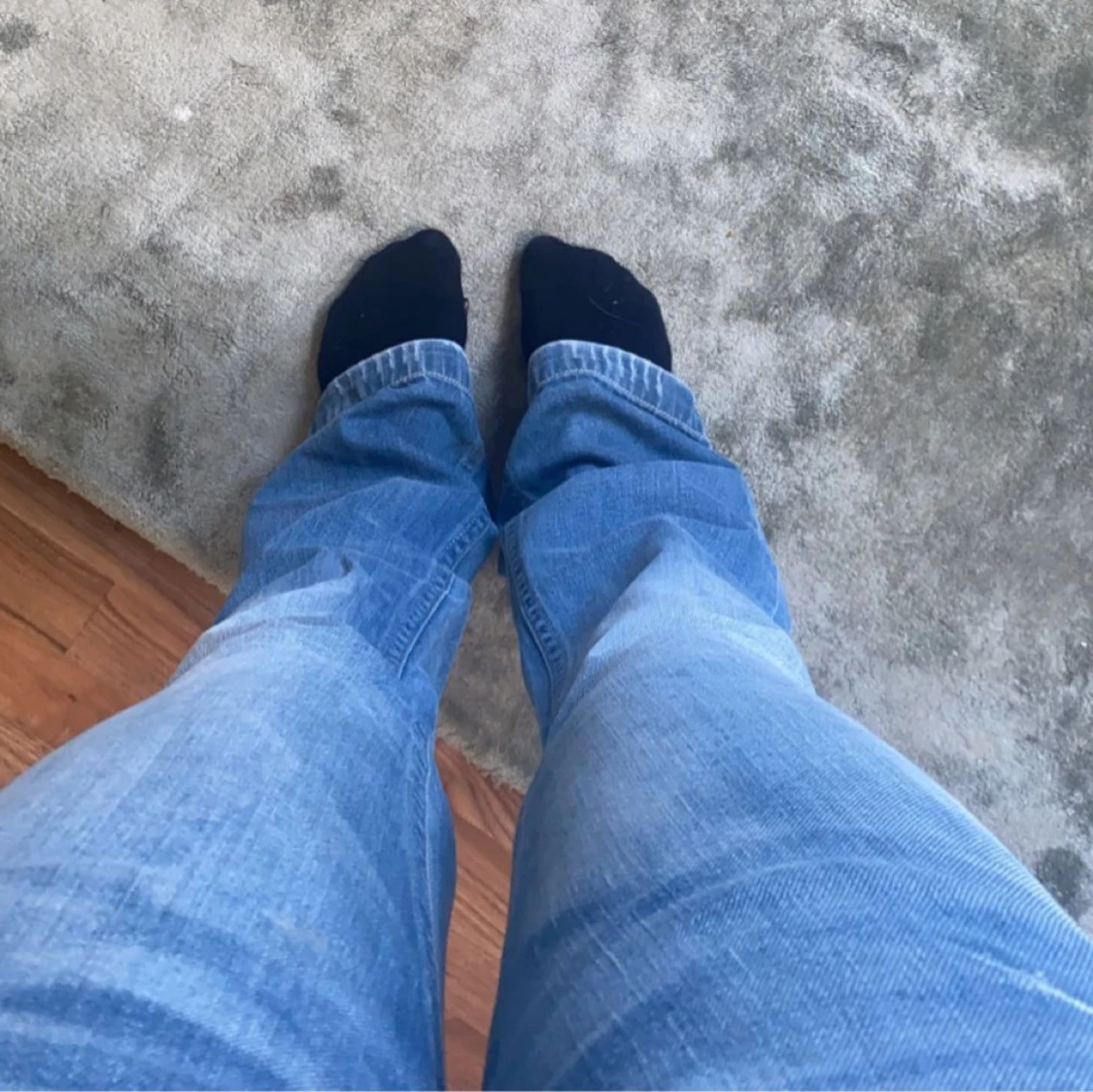 Low rise vintage bootcut jeans strl 36 - 90