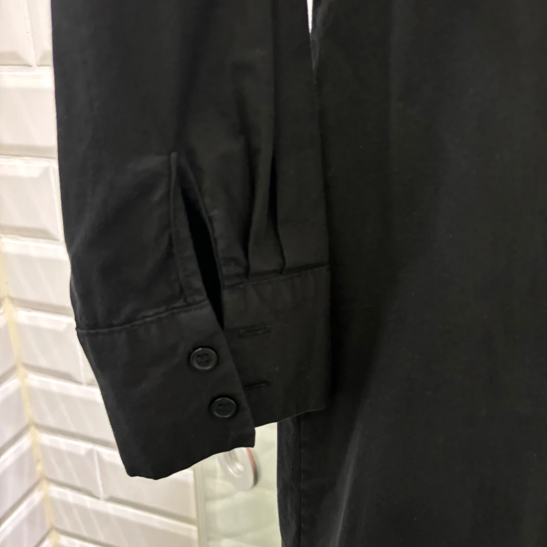 Neo noir skjortklänning stl S - 91