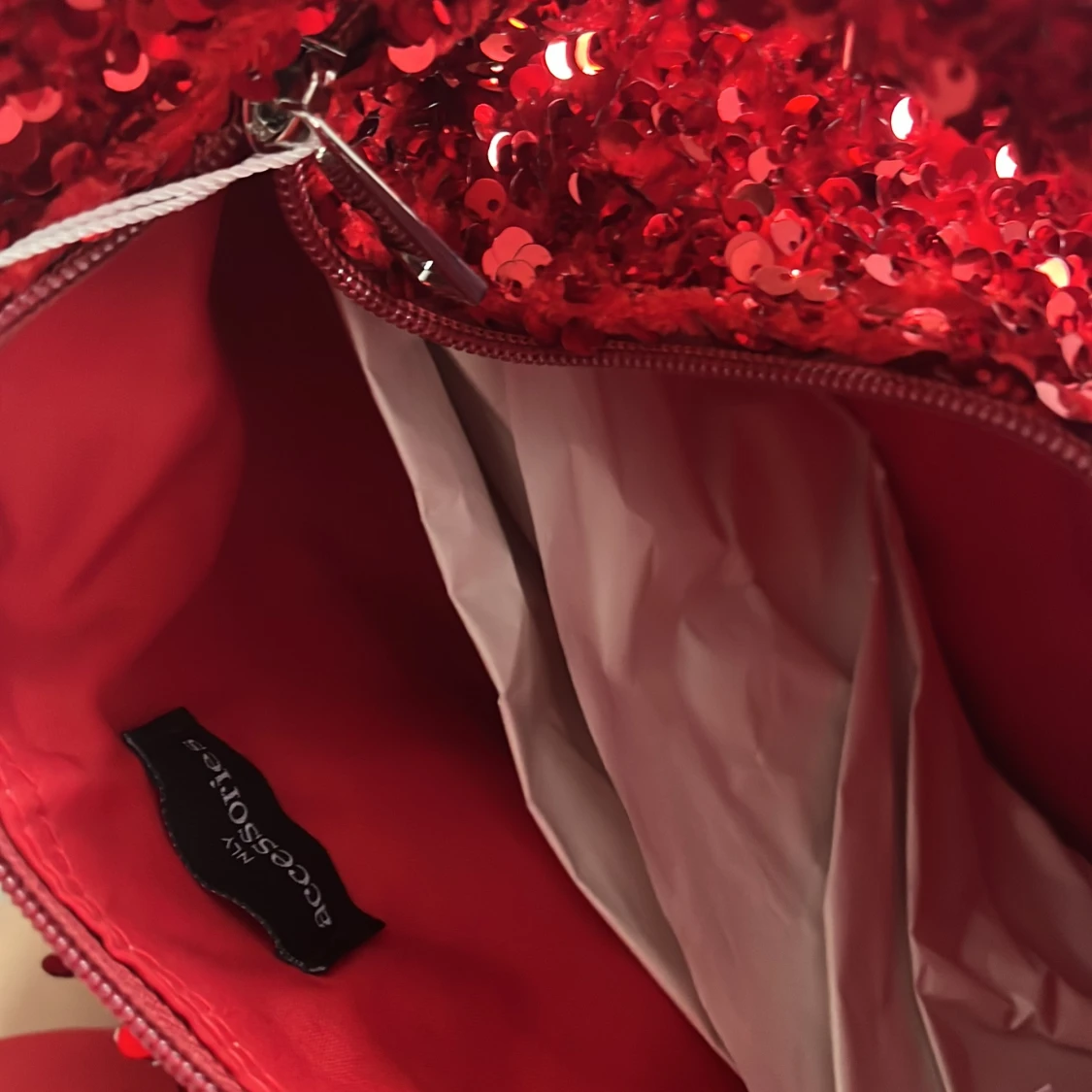 Jättefin glittrig väska  - 92