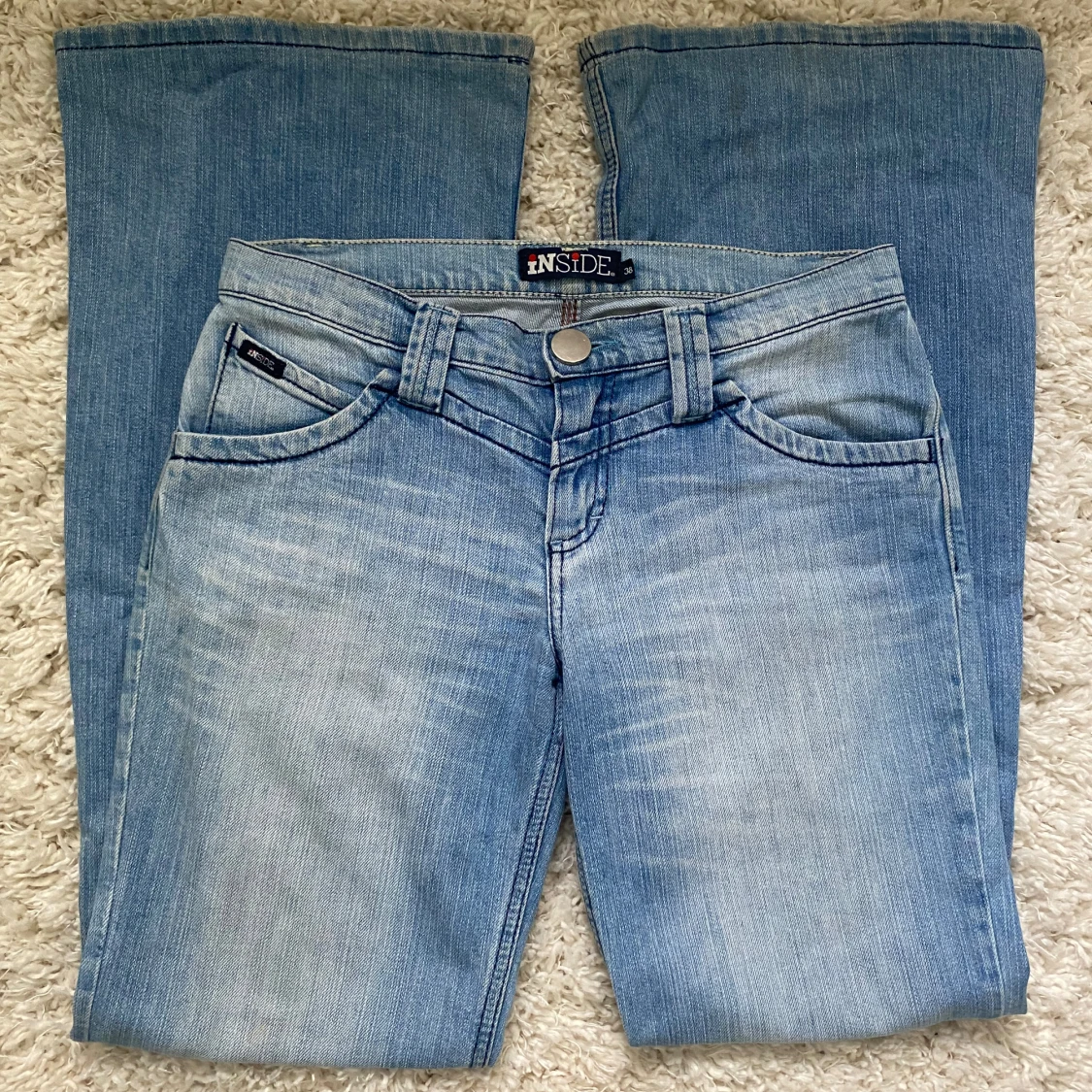 Ljusblå jeans från Inside - 90