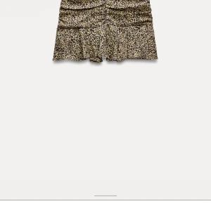 Kjol  - Säljer denna fina kjol från zara med leopardmönster. Köpte den för ca 1 månads sen. Har bara använt den två gånger och ny pris är 299! Skriv för fler bilder