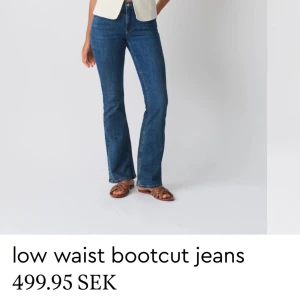 Lågmidjade jeans - Säljer dessa såå fina och sköna jeans!!