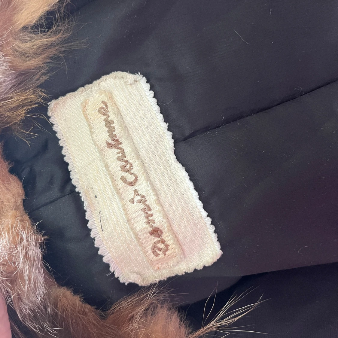 Italiensk jacka med äkta päls  - 92