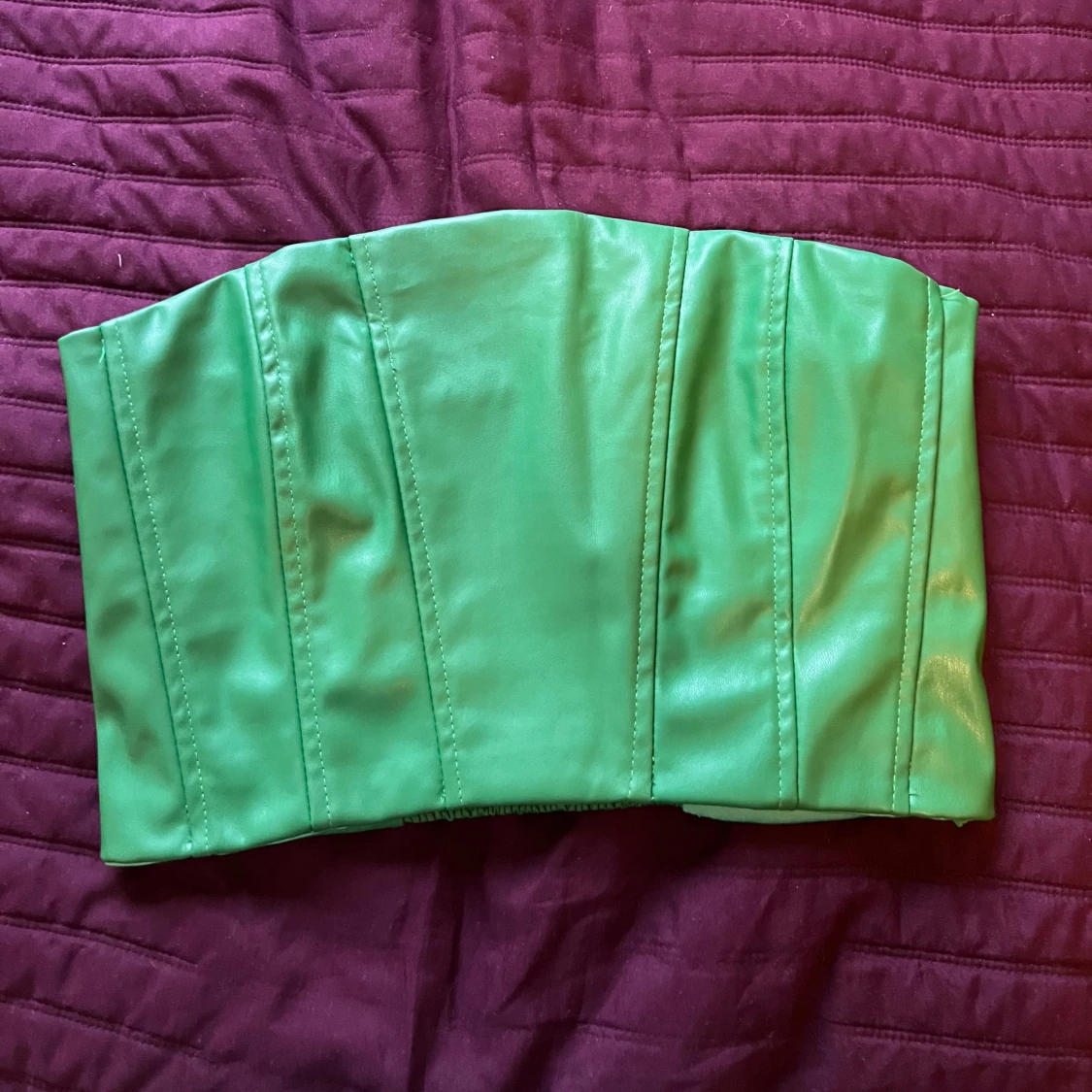 Grön strapless topp💕 - 92