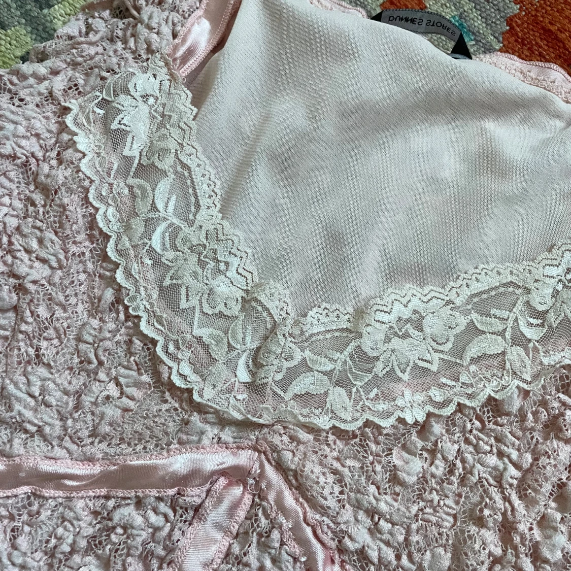 Rosa spetslinne från Dunnes Stores - 91