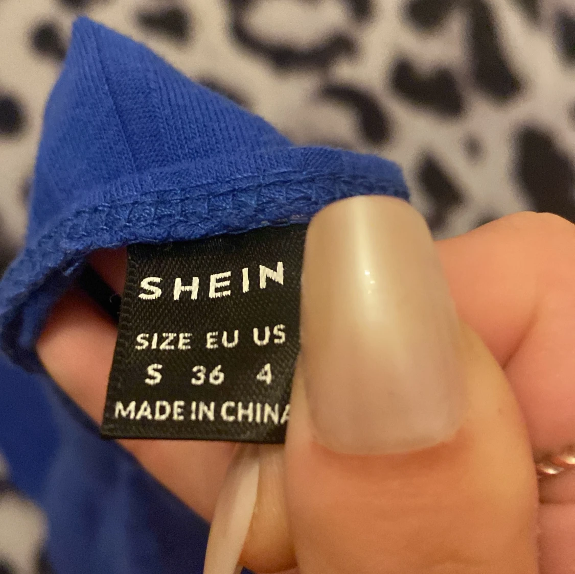 Blå klänning  - 91