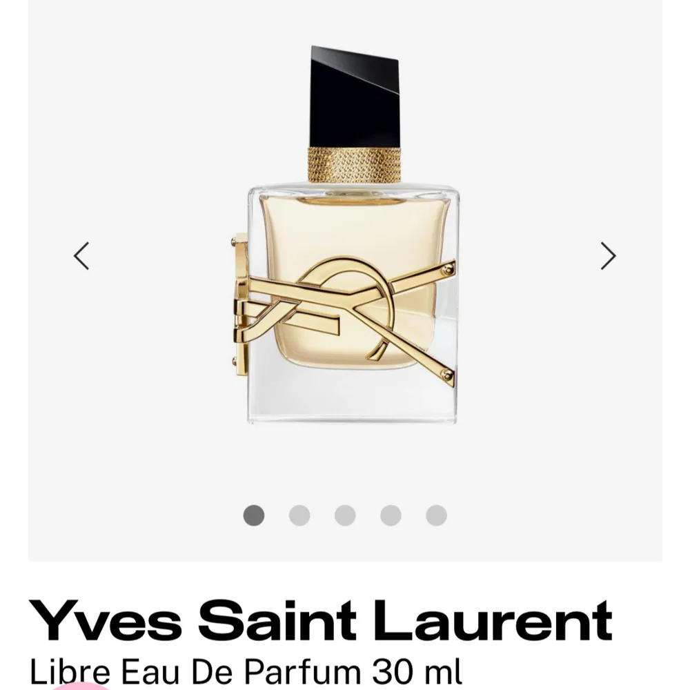 Säljer min ysl parfym 30 ml då detta inte va någon doft som passa mig, endast andvänt några sprut köpt för 698kr säljer för 400!. Skönhet.