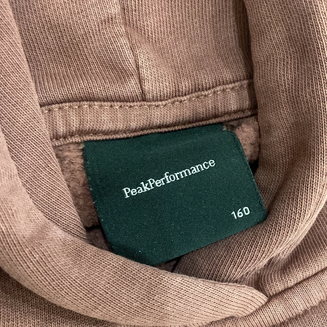 Peak performance hoodie strl 160 vinröd/lila - 91