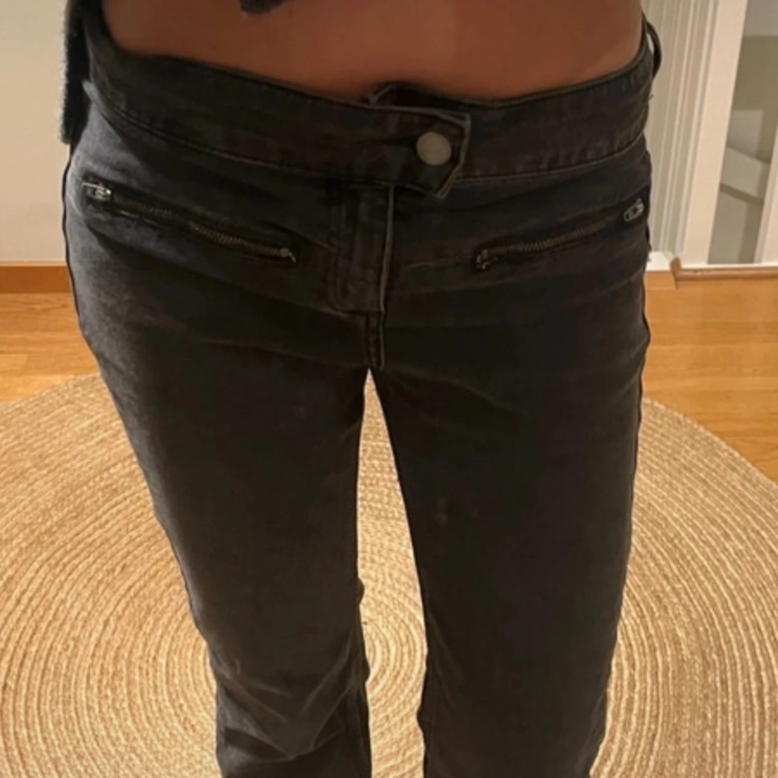 Snygga Lågmidjade bootcut jeans  - 91