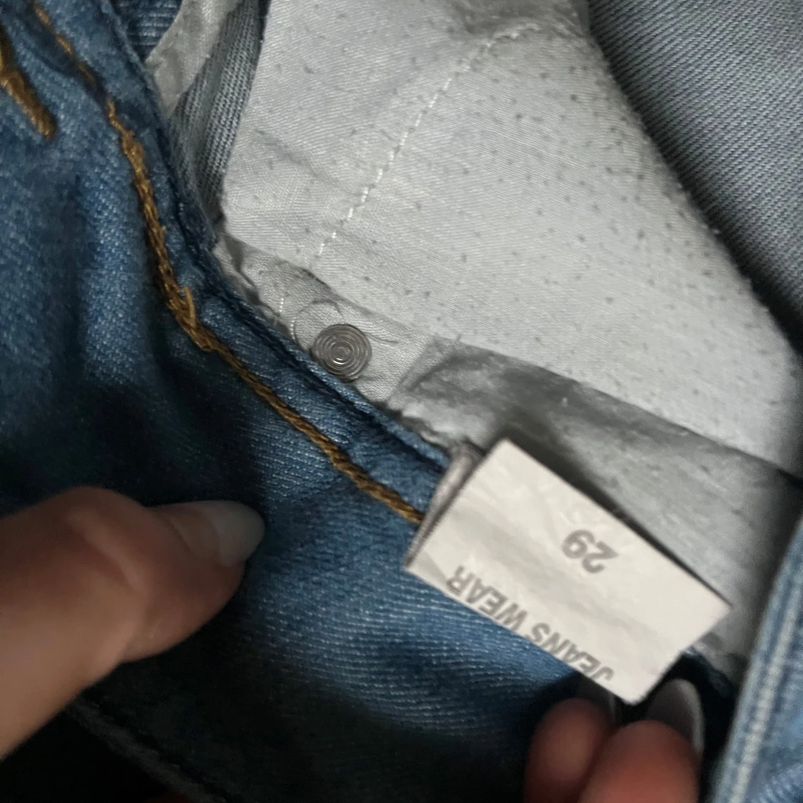 Blå jeans från Musketeer Denim - 90