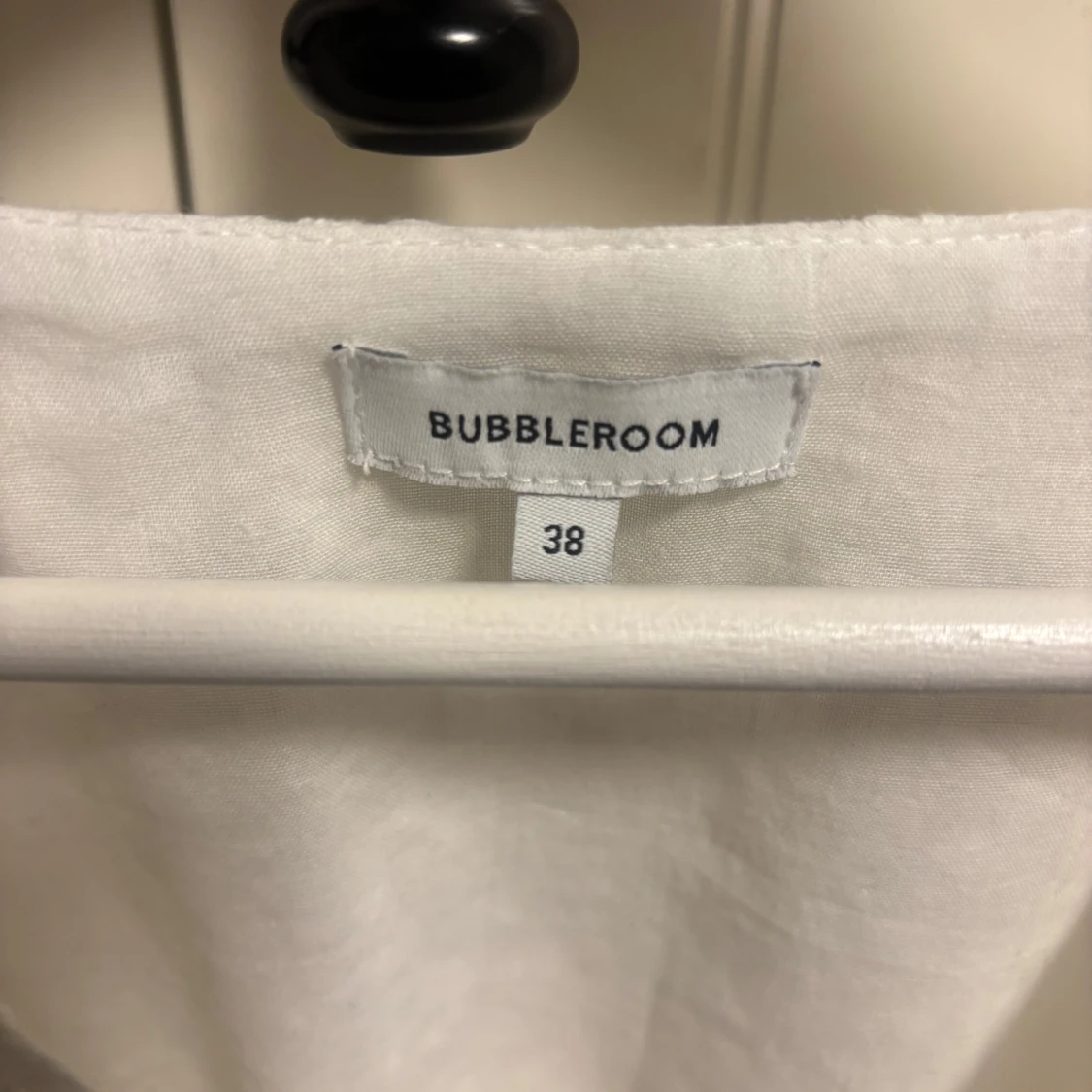 Vit långklänning från Bubbleroom - 1