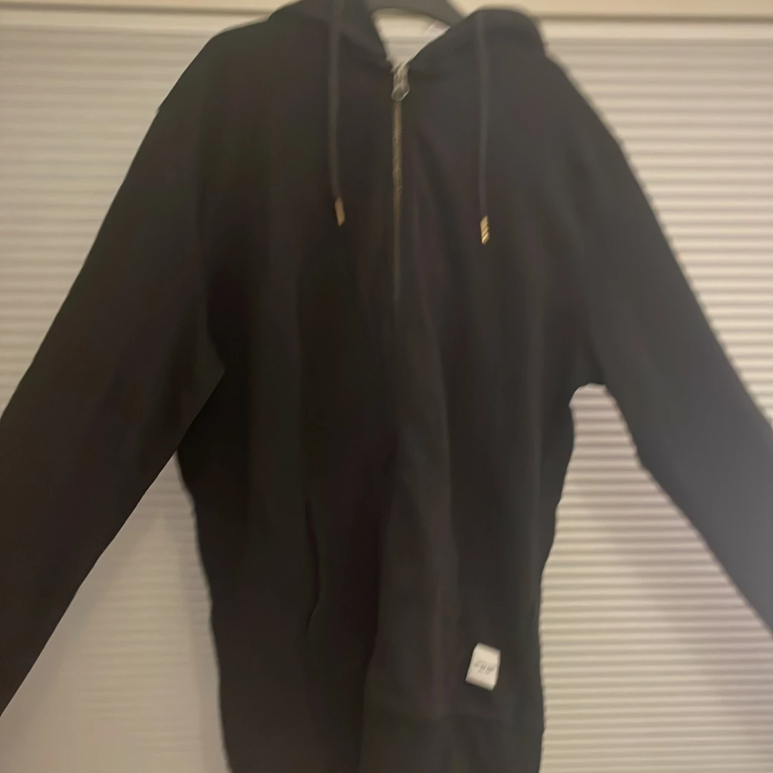 Svart zip hoddie från Jack & Jones