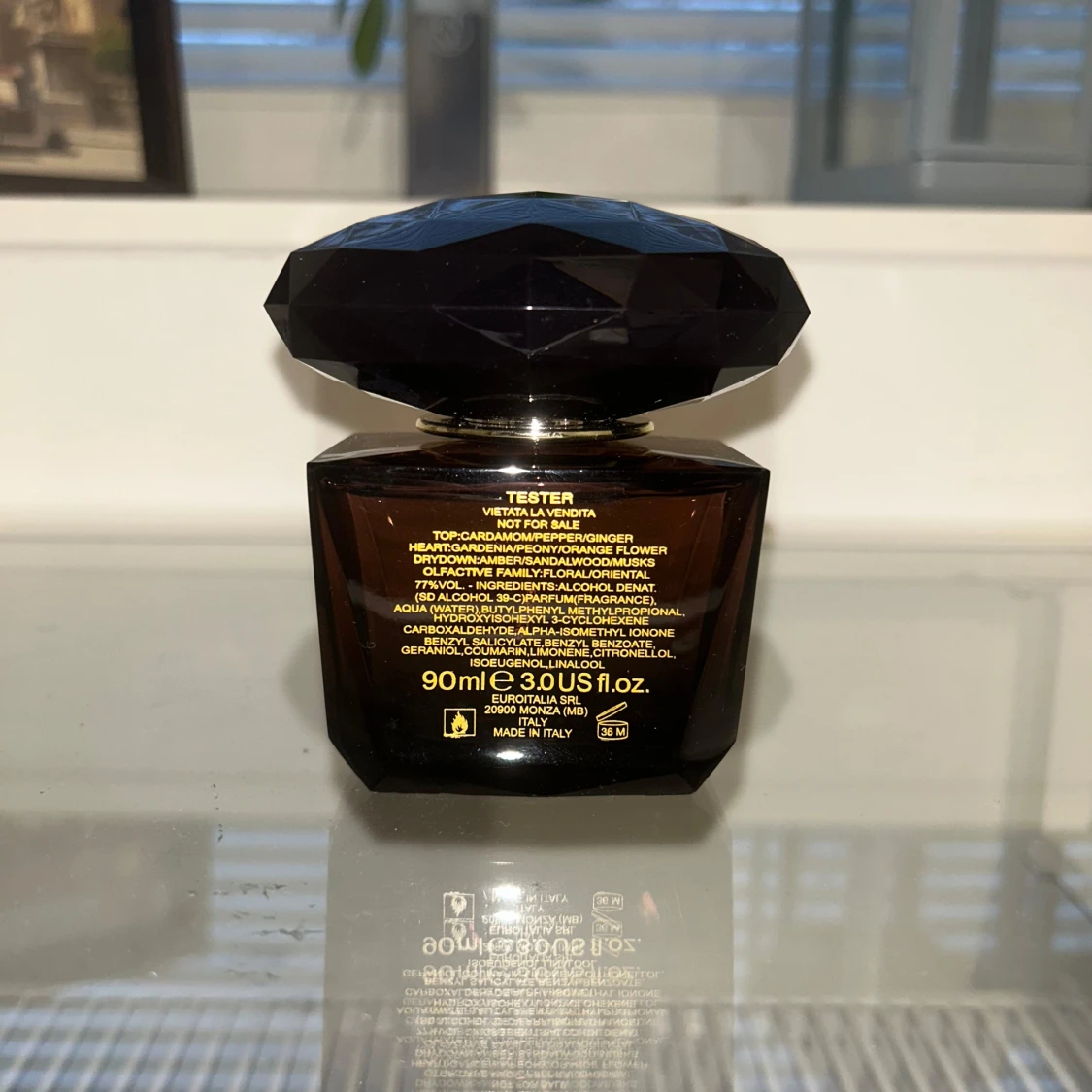 Versace Crystal Noir Eau de Parfum 90ml Tester - 1