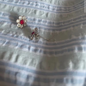 Örhängen blomma - Jättefina silver 