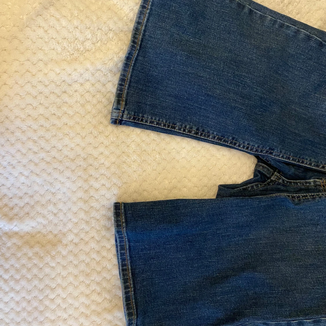 Lådmidjade bootcut jeans - 93