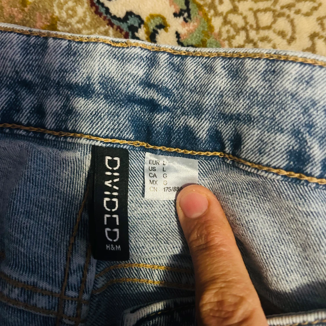 Ljusblå jeans från H&M Divided - 91