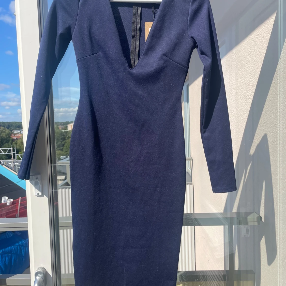 Mörkblåa klänningar - 90