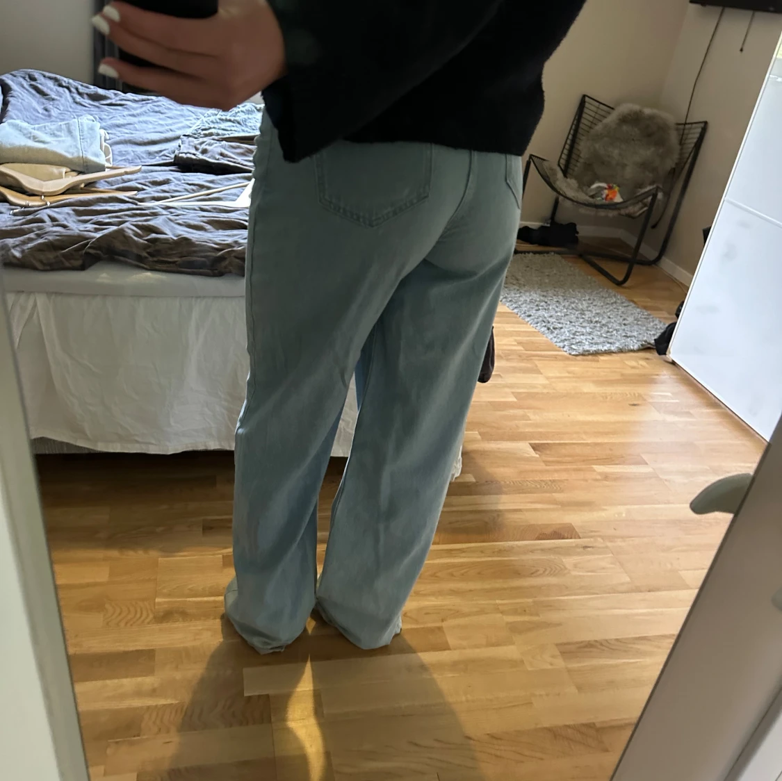 Ljusblåa jeans  - 91